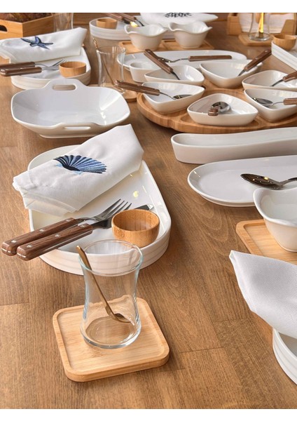 Kahvaltı Takımı Pure Marina 81 Parça 6 Kişilik modelleri