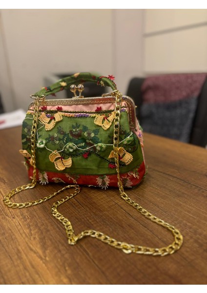 Iğne Oyası Detaylı Tasarım Burslu Çanta fırsatları