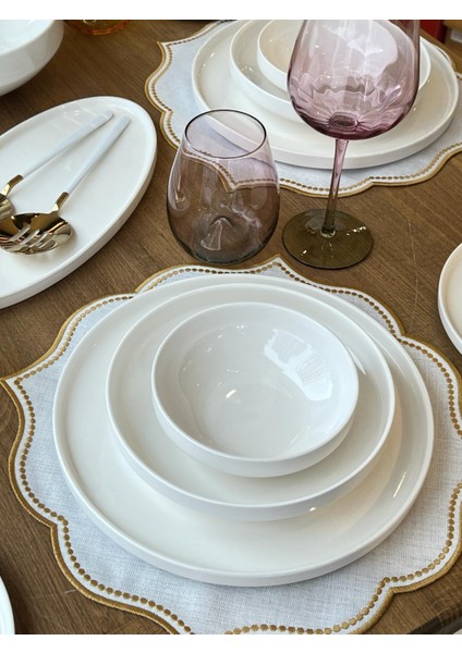 Yemek Takımı Modern Sade 50 Parça 6 Kişilik fırsatları