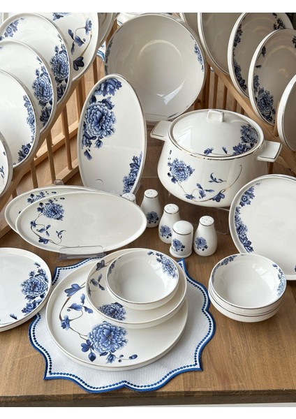 Yemek Takımı Blue Blanch 60 Parça 12 Kişilik modelleri
