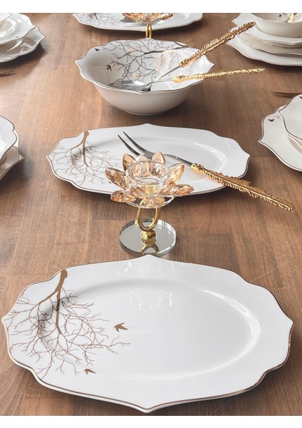 Yemek Takımı Arbol Bird 158 Parça 12 Kişilik