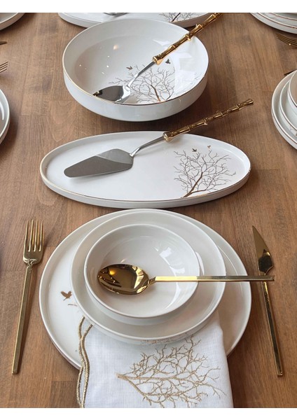 Yemek Takımı Modern Arbol Bird 161 Parça 12 Kişilik