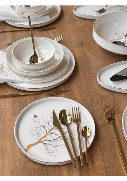 Yemek Takımı Modern Arbol Bird 161 Parça 12 Kişilik
