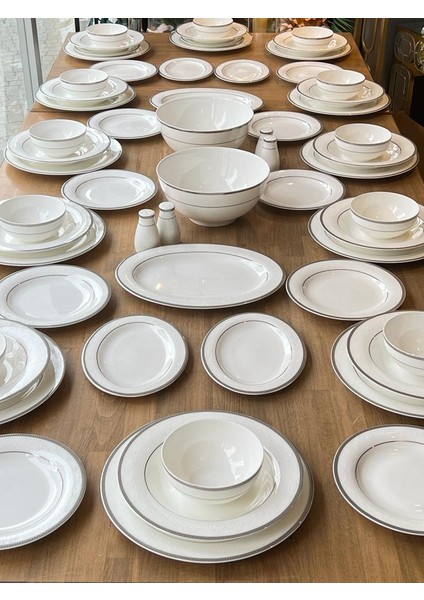 Yemek Takımı Rennes Silver 60 Parça 12 Kişilik