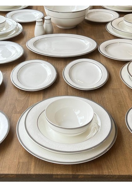 Yemek Takımı Rennes Silver 60 Parça 12 Kişilik fiyatları