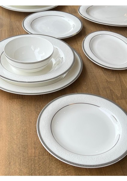 Yemek Takımı Rennes Silver 60 Parça 12 Kişilik modelleri