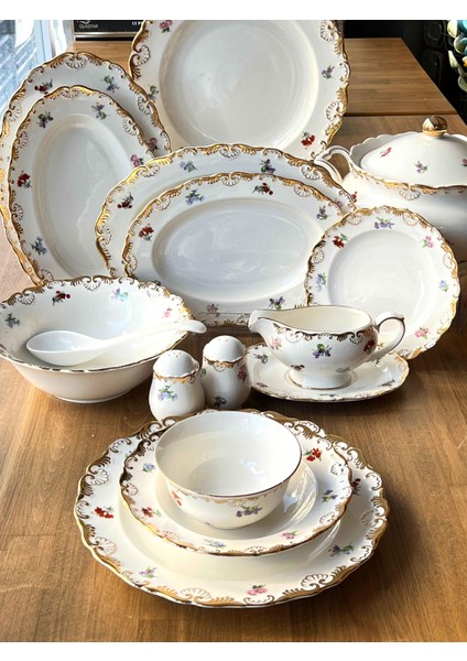 Yemek Takımı Feronia 62 Parça 12 Kişilik fiyatları