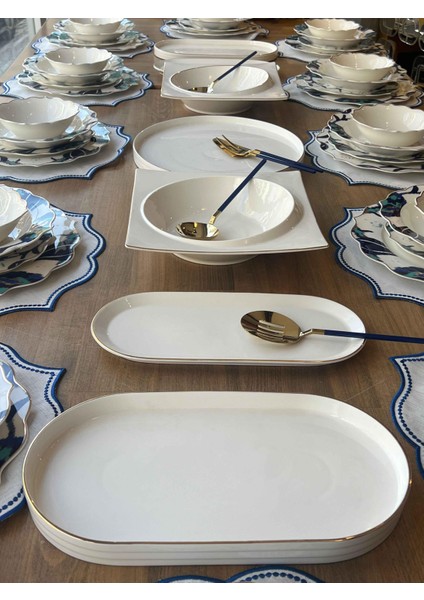 Yemek Takımı Ikat 72 Parça 12 Kişilik