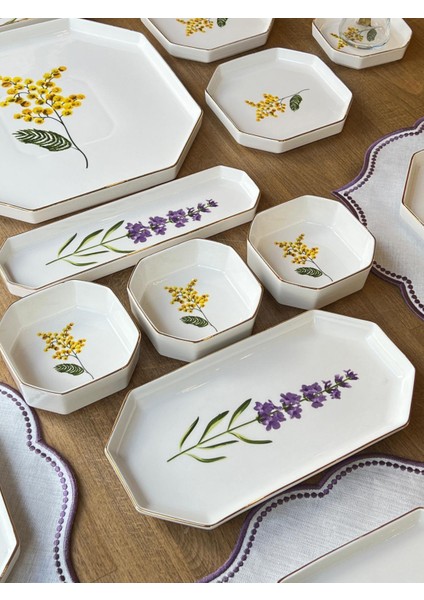 Kahvaltı Takımı Mimoza 45 Parça 6 Kişilik
