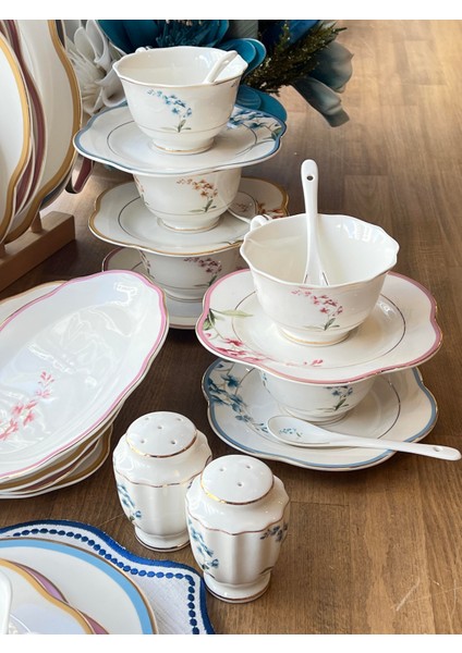 Kahvaltı Takımı Roses 42 Prç 6 Kişilik