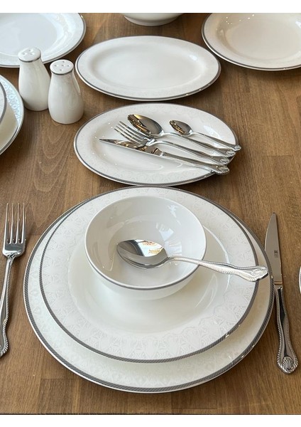 Yemek Takımı Nantes Silver 149 Parça 12 Kişilik fırsatları