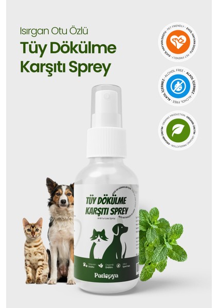 Tüy Canlandırıcı Sprey Isırgan Otu Özlü -120ml indirimleri