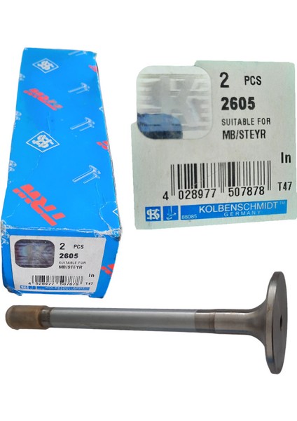 Mercedes-Benz Motor Subap Valf In 81-2605 (2 Lı Paket)