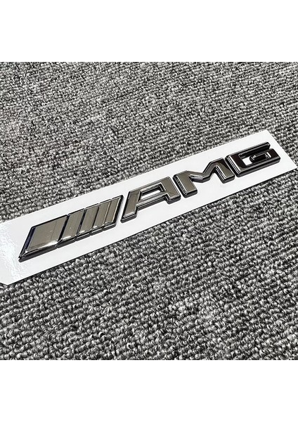 Mercedes A Serisi Uyumlu Piano Black Amg Bagaj Yazısı 3m 3D Abs