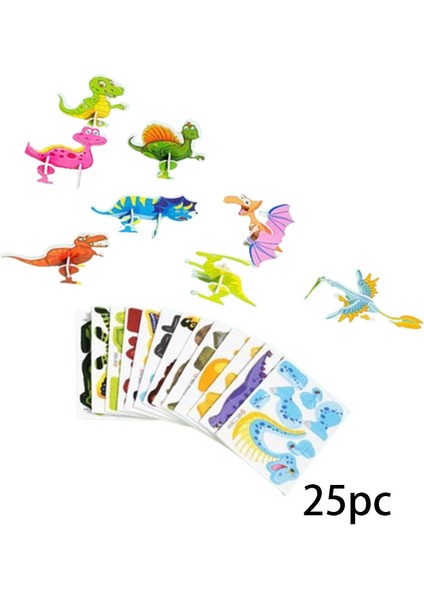 3D Karikatür , Eğitici, 3+ Yaş, El Yapımı, Pürüzsüz Yüzey ve Pürüz , Dinozor (Yurt Dışından) modelleri