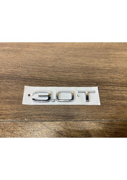 Audi A6 Serisi Uyumlu 3.0 T Krom Bagaj Yazısı 3m 3D Abs modelleri
