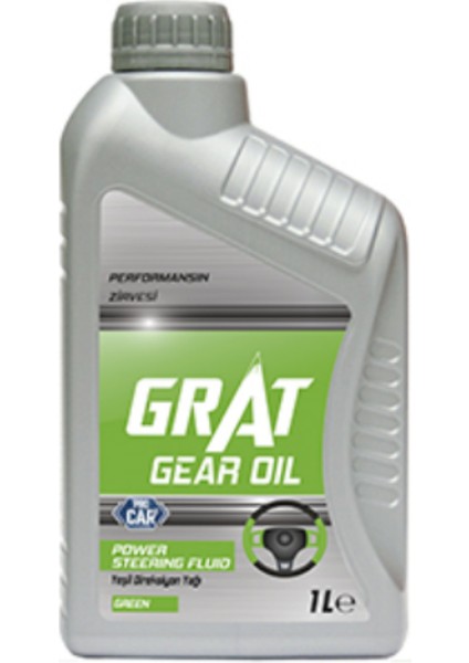 Gear Yeşil Direksiyon Hidrolik Yağı 1 Litre