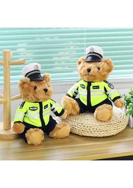 Yaratıcı Trafik Polisi Ayı Bebek Peluş Oyuncak (Yurt Dışından) fiyatları