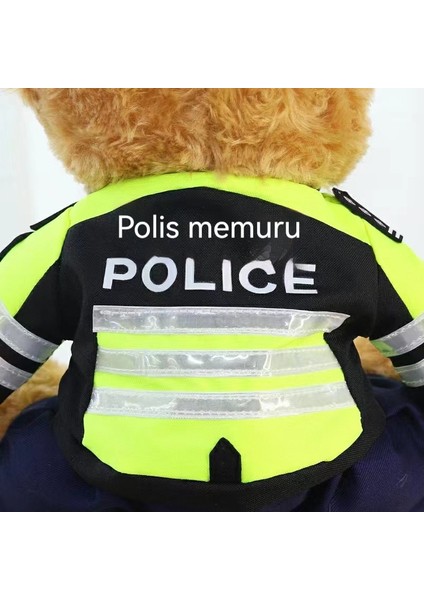 Yaratıcı Trafik Polisi Ayı Bebek Peluş Oyuncak (Yurt Dışından) modelleri