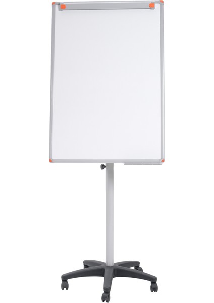 70 x 100 5 Tekerlekli Yıldız Mobil Laminant Yazı Tahtası