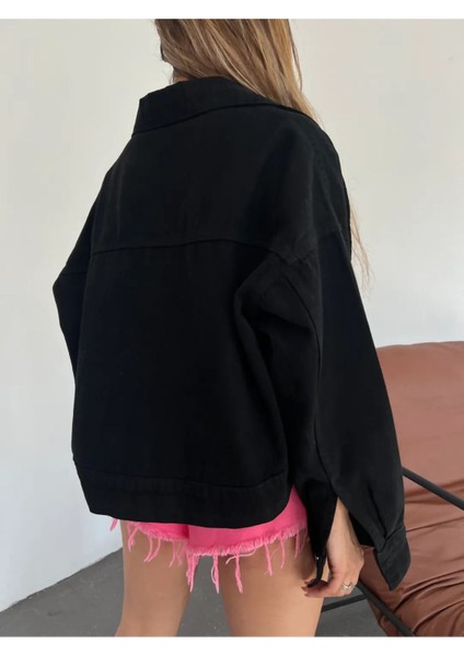 Bolero Model Crop Kot Ceket