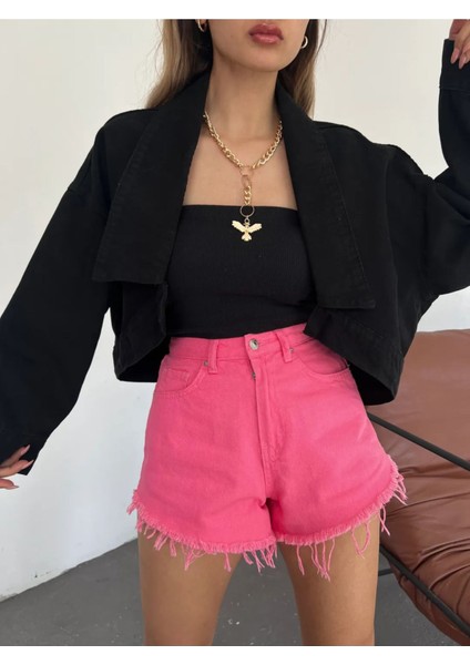 Bolero Model Crop Kot Ceket