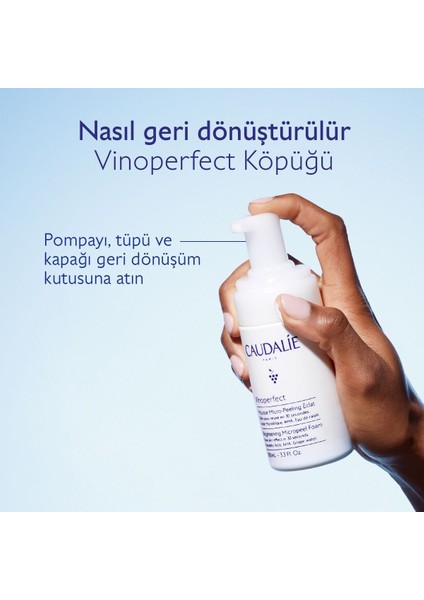 Caudalie Vinoperfect Işıltı Verici Mikro Peeling Temizleme Köpüğü 50 ml indirimleri
