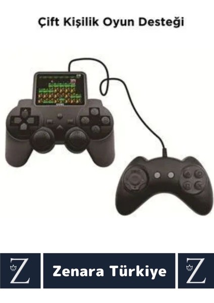 Çift Oyunculu USB Şarj Mini Uyumlu El Atarisi Street Fighter Super Mario 520 Nostalji Oyun Gamepad fırsatları