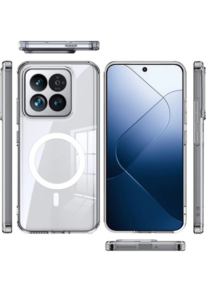 Xiaomi 15 Pro Uyumlu Kılıf M-Safe Kablosuz Şarj Özellikli Mpl Sert Mika Şeffaf fiyatları