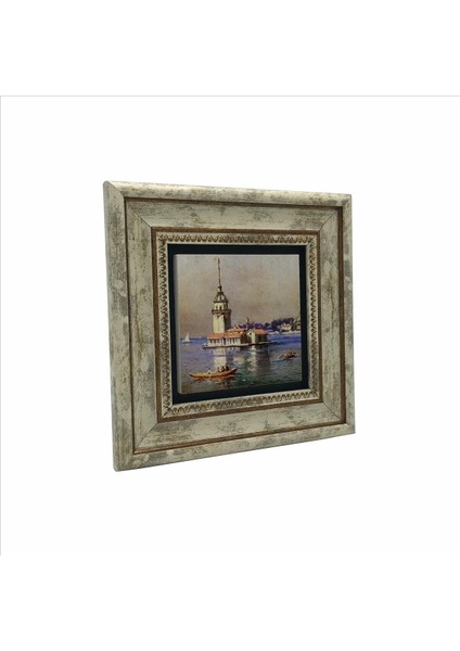 Kız Kulesi Baskılı Doğaltaş Tablo 20CMX20CM KRT-017 fırsatları