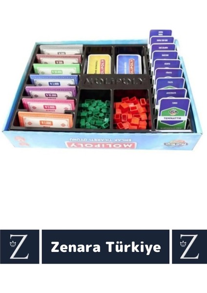 Eğlenceli Strateji Ticari Zeka Rekabet Işbirliği Geliştiren Aile Arkadaş Grup Emlak Ticaret Oyunu