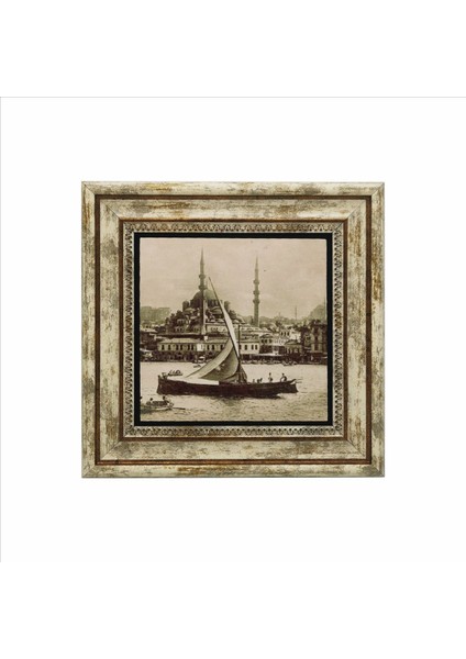 Eminönü Yeni Camii Baskılı Doğaltaş Tablo 25X25 Krt-41 fiyatları