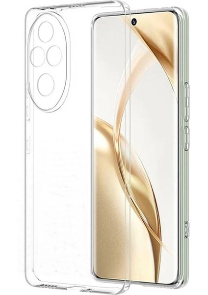 Honor 200 Pro Uyumlu Kılıf Süper Silikon Kamera Korumalı Şeffaf Renksiz