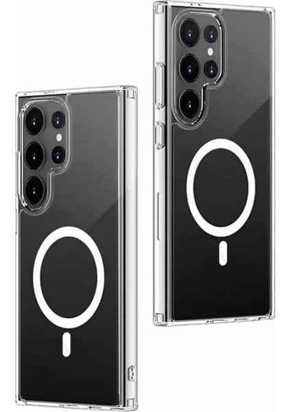 Samsung Galaxy S25 Ultra Uyumlu Kılıf M-Safe Kablosuz Şarj Özellikli Mpl Sert Mika Şeffaf fiyatları