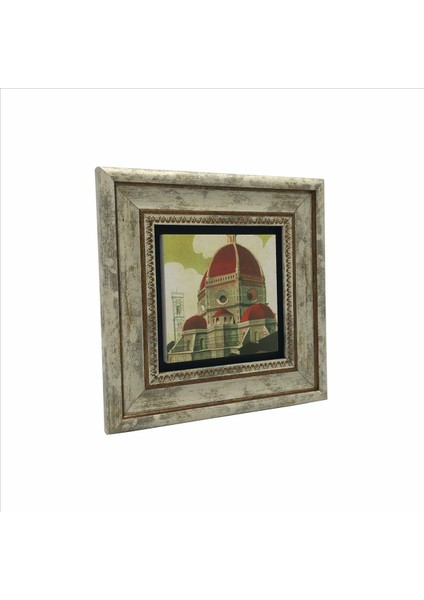 Italya Görseli Baskılı Doğaltaş Tablo (20 x 20 Krg-58) fırsatları