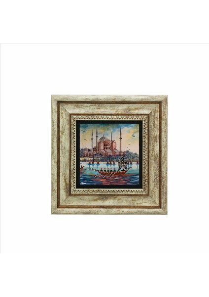 Ayasofya Camii Baskılı Doğaltaş Tablo 20X20 Krt-7