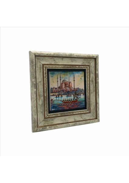 Ayasofya Camii Baskılı Doğaltaş Tablo 20X20 Krt-7