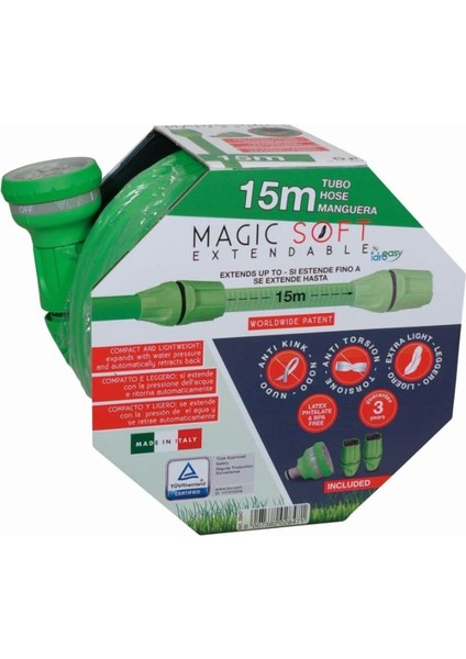 2847 Magıc Soft Sihirli Hortum 15 M 5/8 Inç