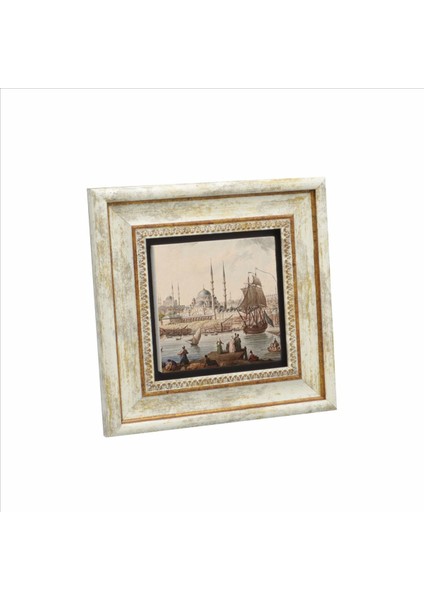 Eminönü Yeni Camii Baskılı Doğaltaş Tablo 20X20 Krt-40