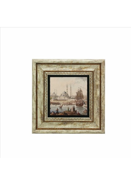Eminönü Yeni Camii Baskılı Doğaltaş Tablo 20X20 Krt-40 fiyatları
