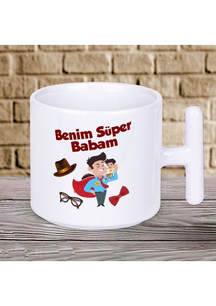Babalık Bir Süper Güçtür! Babalar Gününe Özel Hediyelik T Kupa