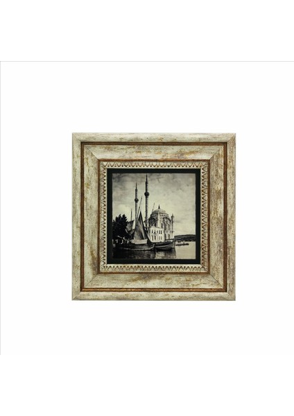 Ortaköy Camii Fotoğraf, 1920’LER Baskılı Doğaltaş Tablo 20X20 Krt-37 fiyatları