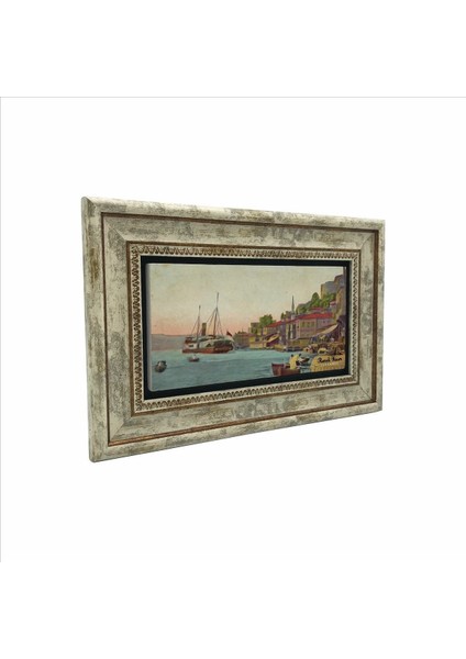 Eski Rumeli Hisarı Baskılı Doğaltaş Tablo 20CMX30CM DRT-018
