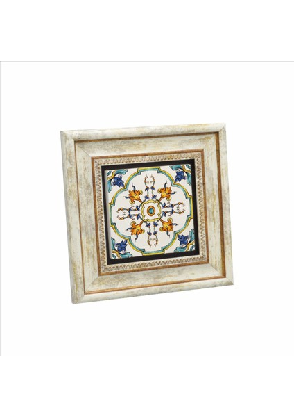 Italyan Deseni Baskılı Doğaltaş Tablo (20 x 20 Kd-80)