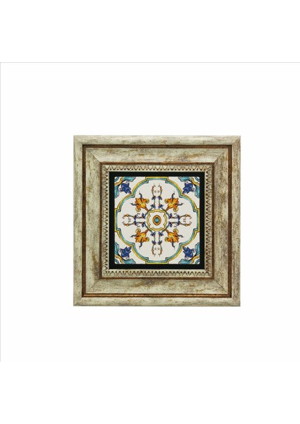 Italyan Deseni Baskılı Doğaltaş Tablo (20 x 20 Kd-80)