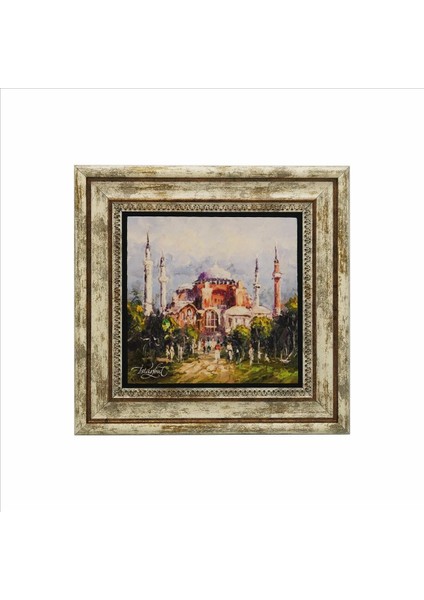 Ayasofya Camii Hagia Sophia Baskılı Doğaltaş Tablo 25CMX25CM KRT-003 fiyatları