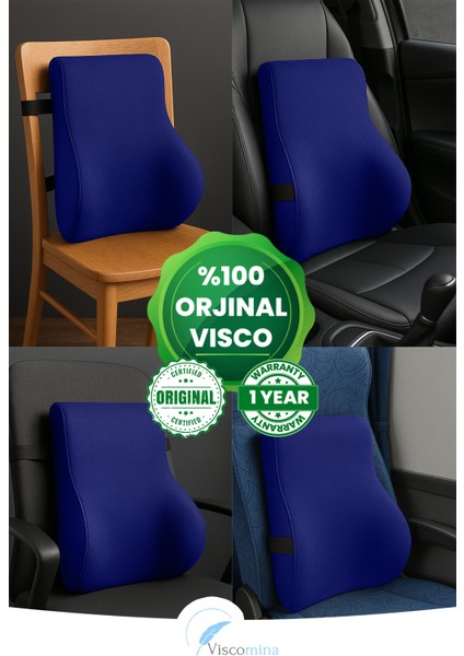 Yeni Nesil Ergonomik Bel Destek Minderi Bel ve Sırt Yastık