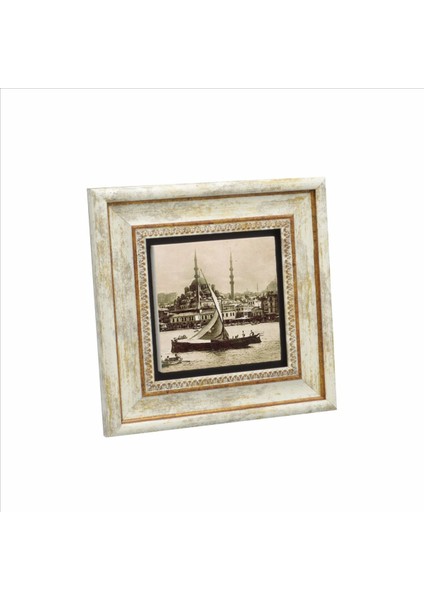 Eminönü Yeni Camii Baskılı Doğaltaş Tablo 20X20 Krt-41