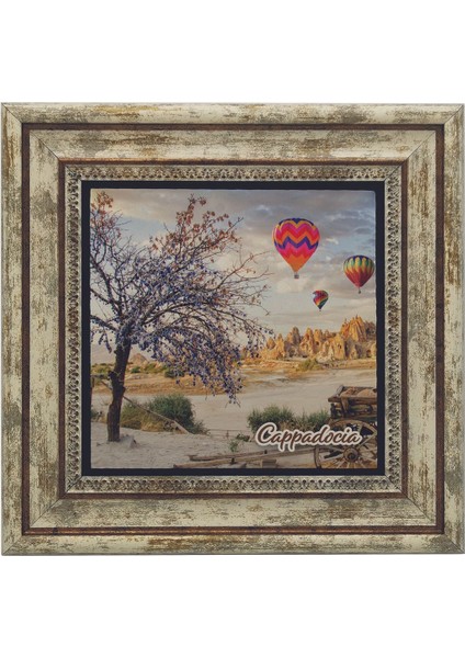 Kapadokya Baskılı Doğaltaş Tablo 25X25 KRT-159 fiyatları