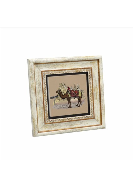 Kapadokya Baskılı Doğaltaş Tablo (20 x 20 KRT-117)